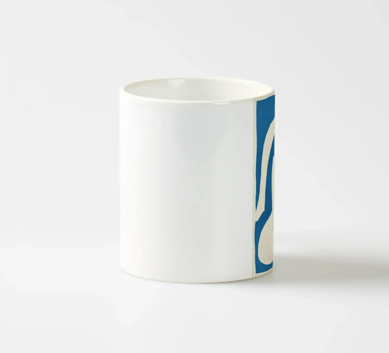 Figura femminile astratta 3 tazza in ceramica da ThingDesign