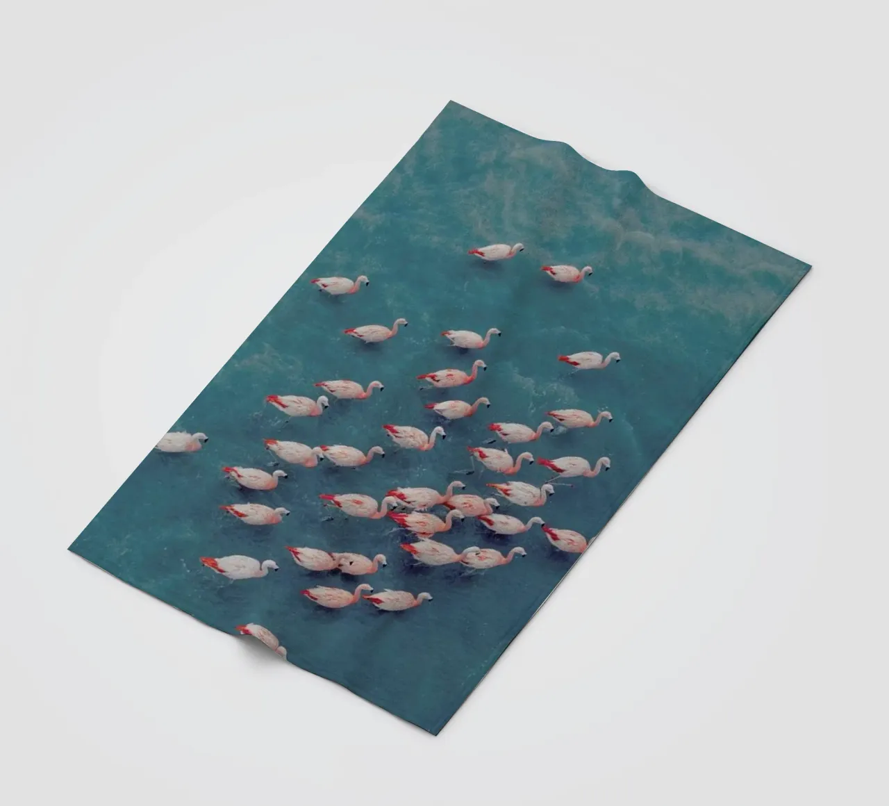 Flamingo Friends @KevinZaouali fleece blanket by EyeEm Mobile GmbH