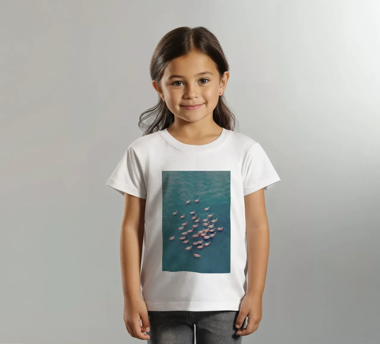 Flamingo Friends @KevinZaouali kids t-shirt by EyeEm Mobile GmbH