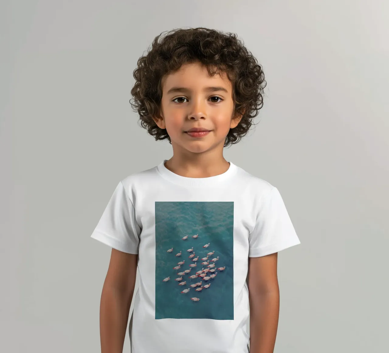 Flamingo Friends @KevinZaouali kids t-shirt by EyeEm Mobile GmbH