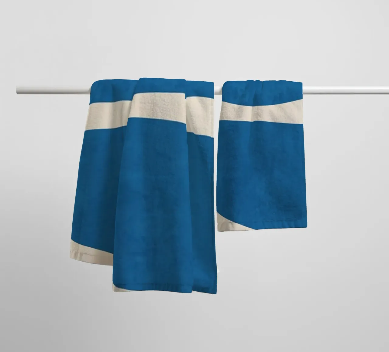 Abstract Minimal Shapes 90 towel by ThingDesign