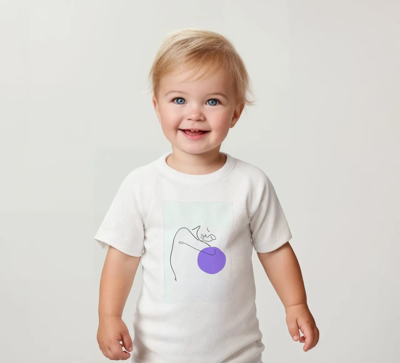 Respire baby t-shirt by Ninhol