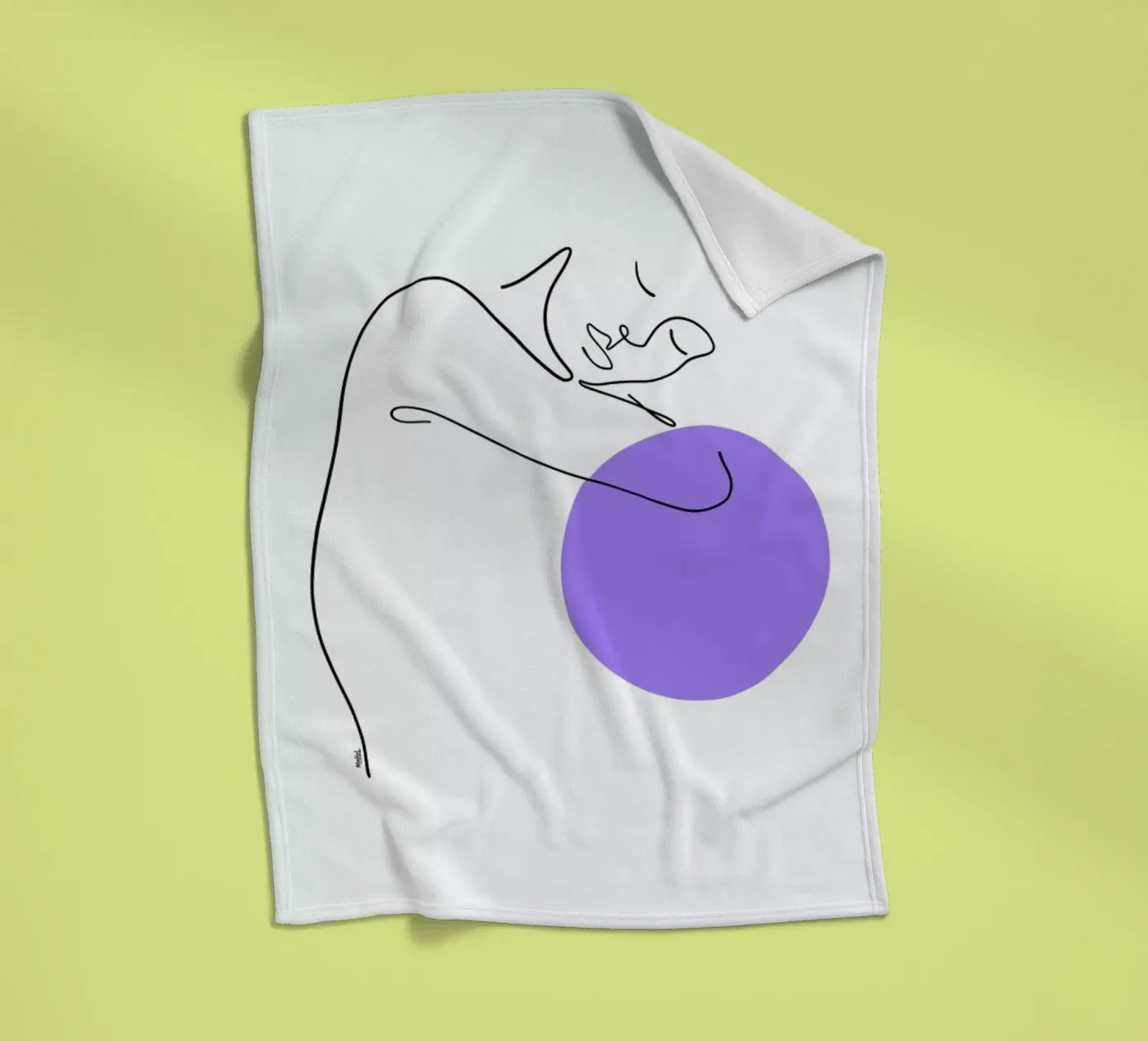 Respire Fleecedecke von Ninhol