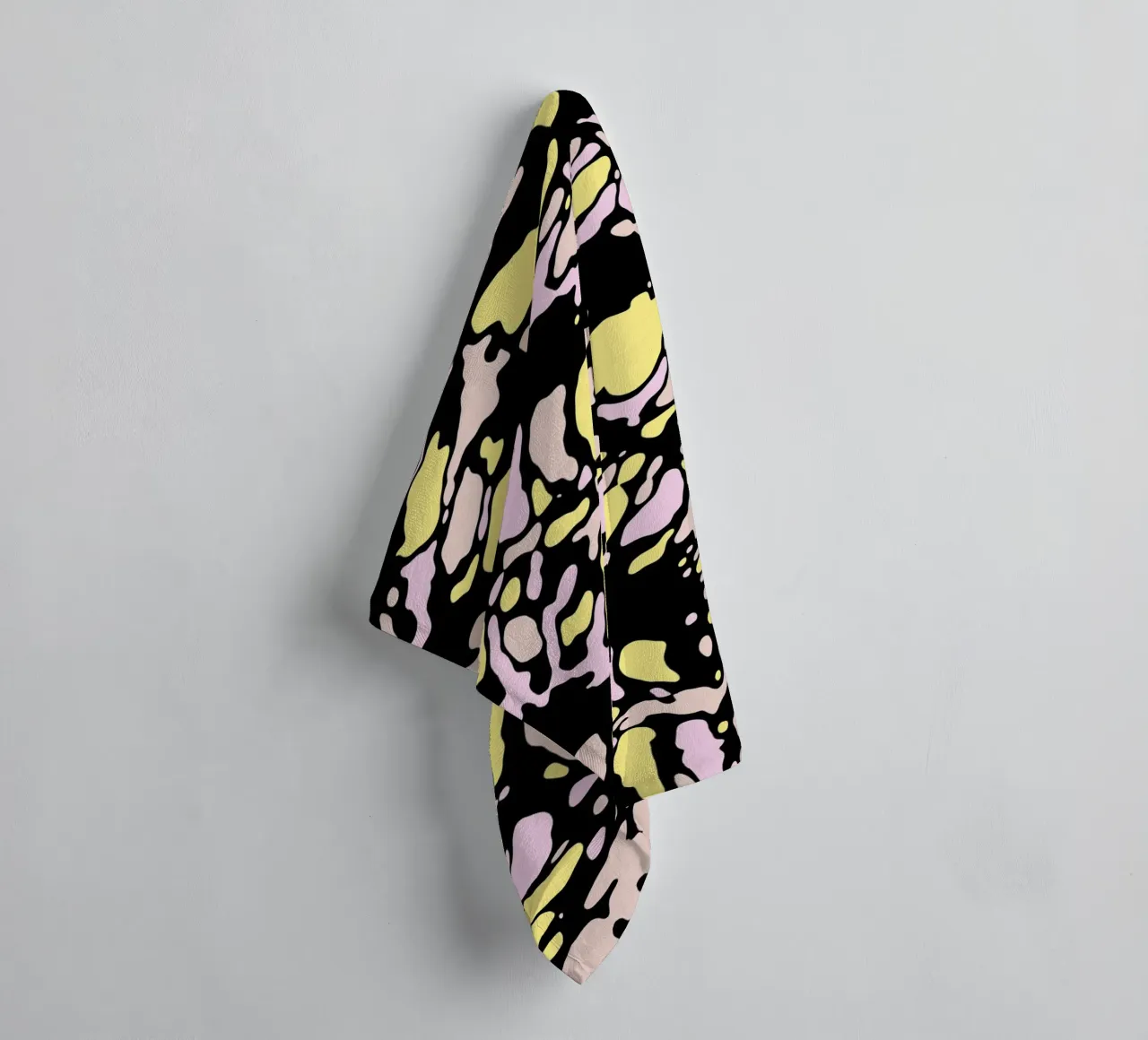 Coral Reef Moonlight Reflections towel by SilverPegasus