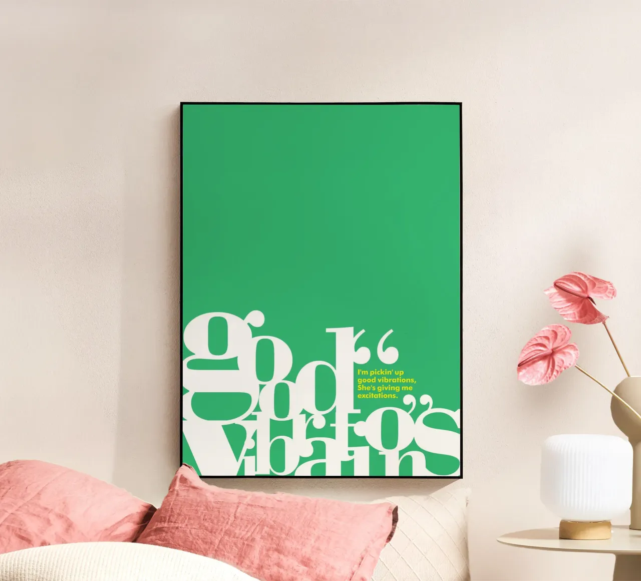 Good Vibrations plexiglass da Rahma Projekt