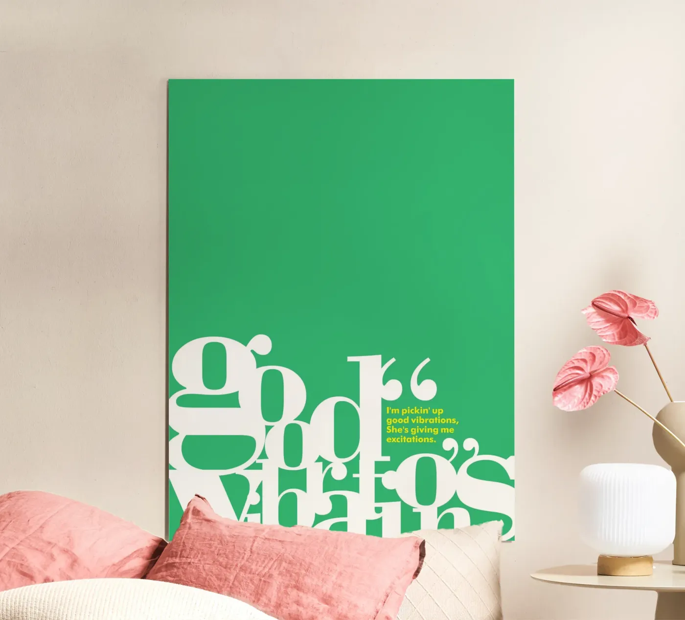 Good Vibrations poster da Rahma Projekt