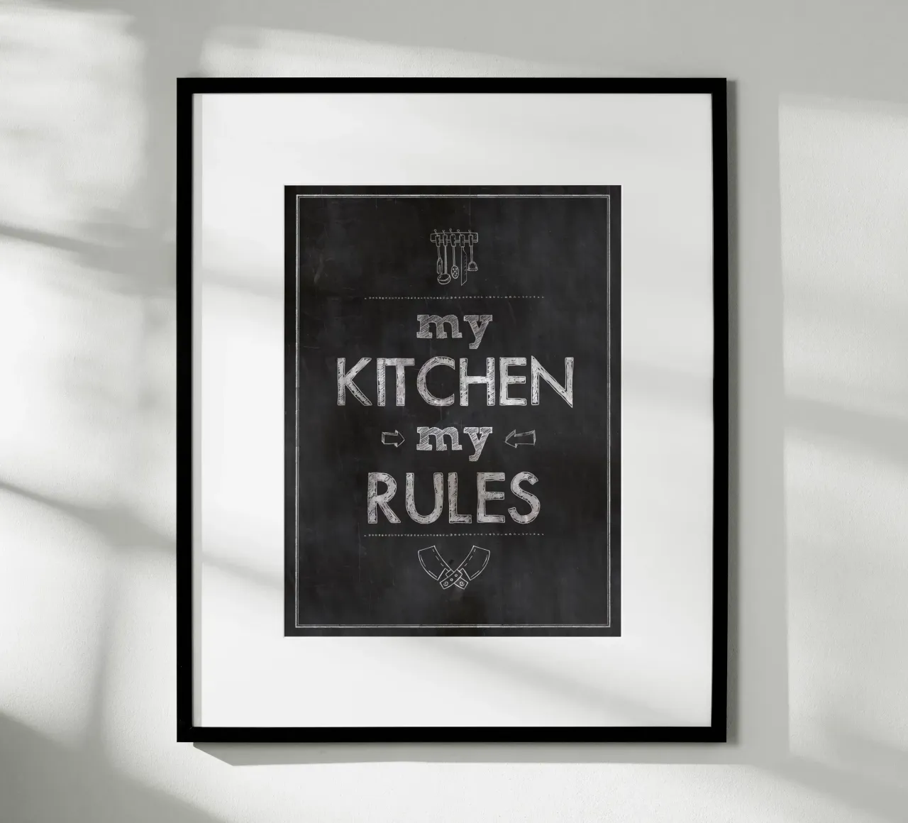 My kitchen, my rules carta hahnemühle da Rahma Projekt