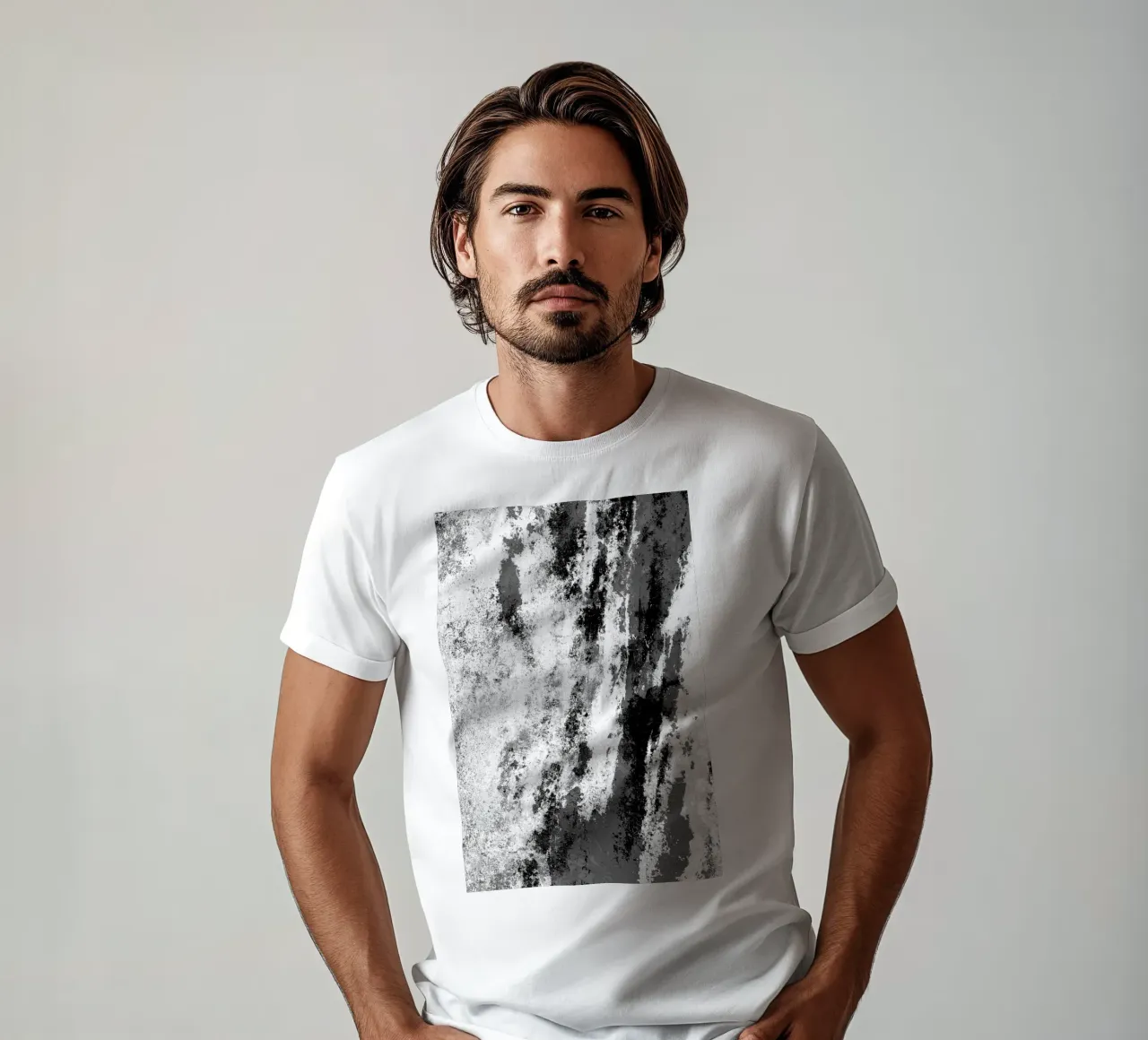 Perseveranza in bianco e nero t-shirt da SilverPegasus