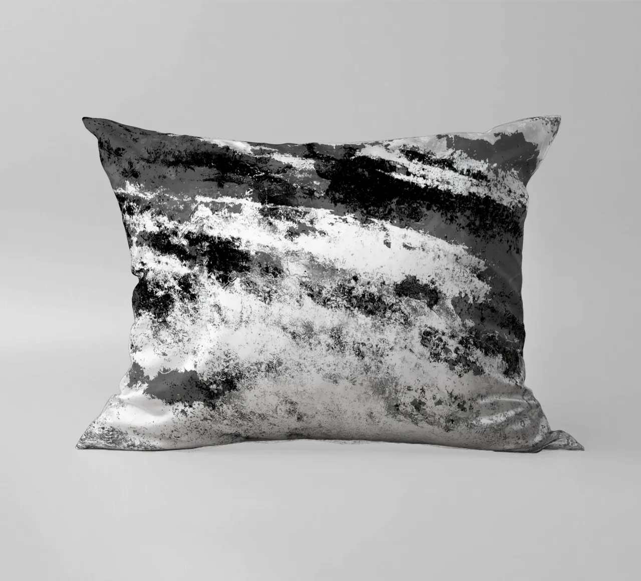 Perseveranza in bianco e nero cuscino da SilverPegasus