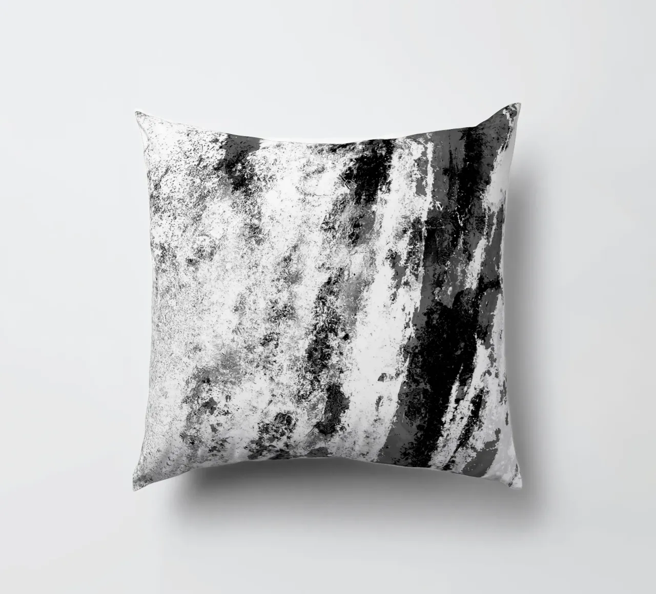 Perseveranza in bianco e nero cuscino da SilverPegasus