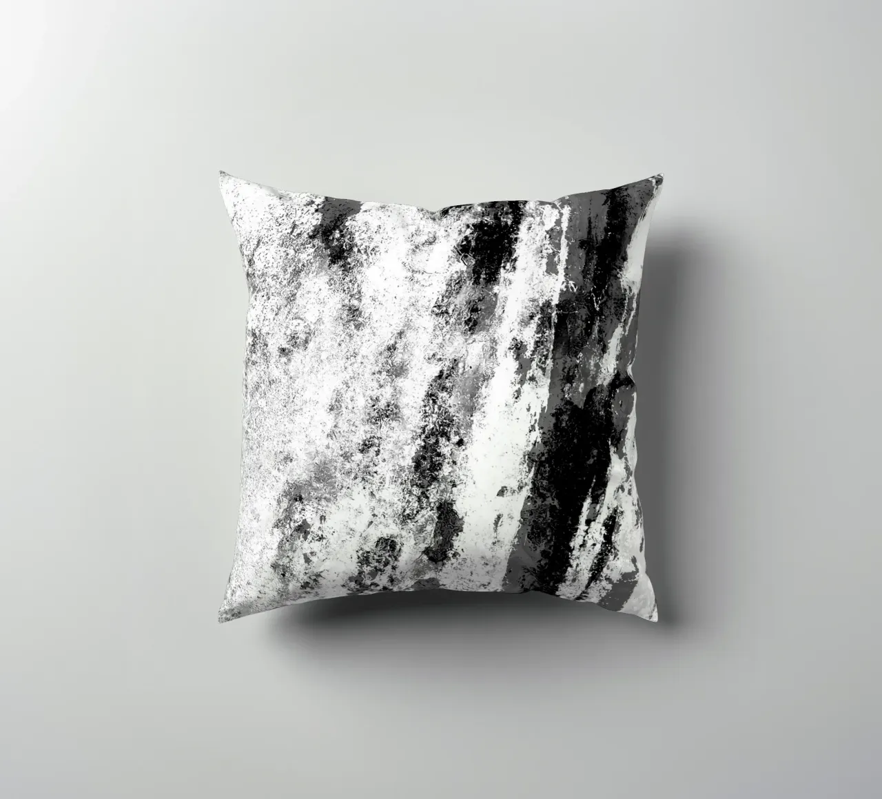 Perseveranza in bianco e nero cuscino da SilverPegasus