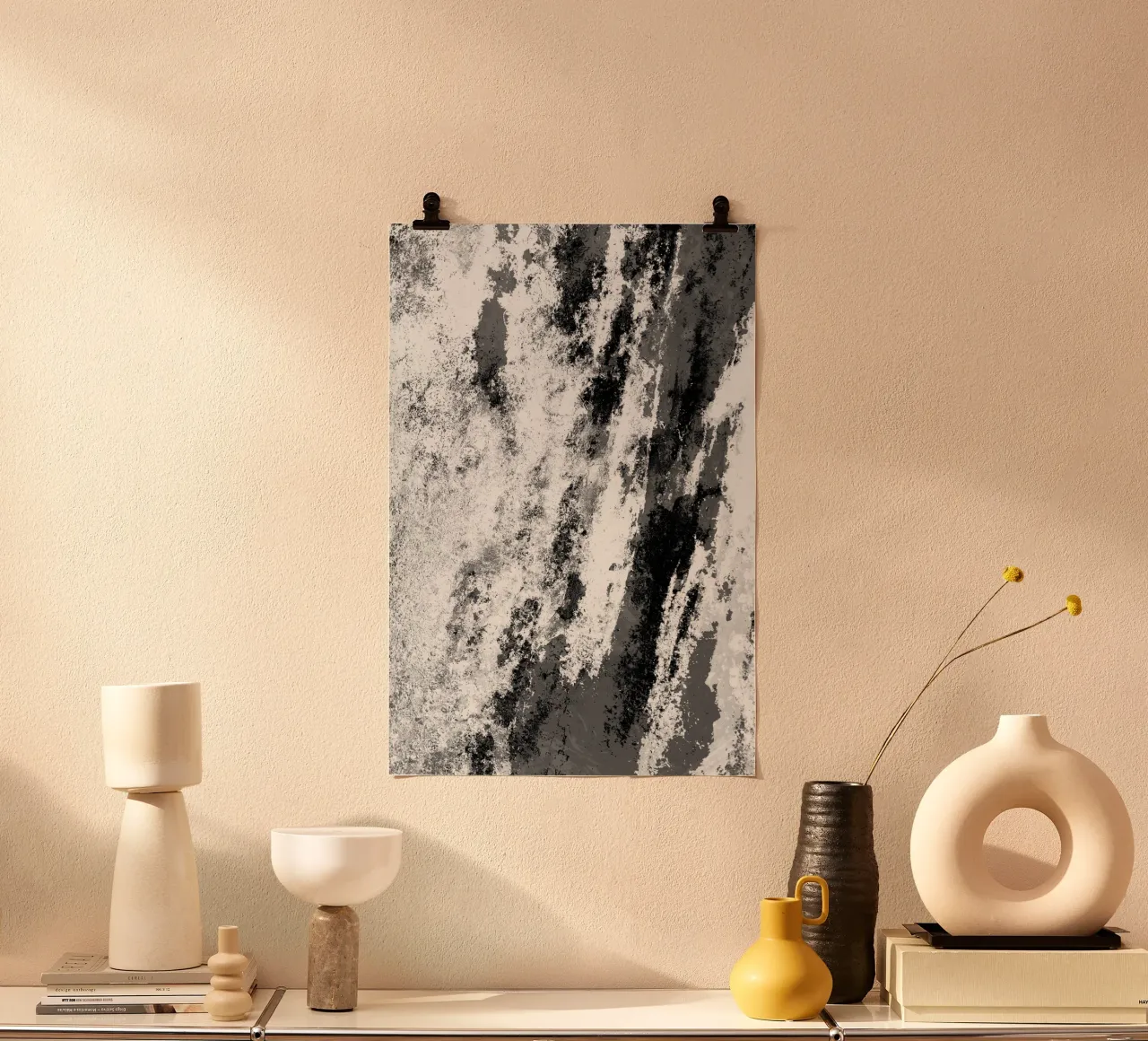 Perseveranza in bianco e nero poster da SilverPegasus