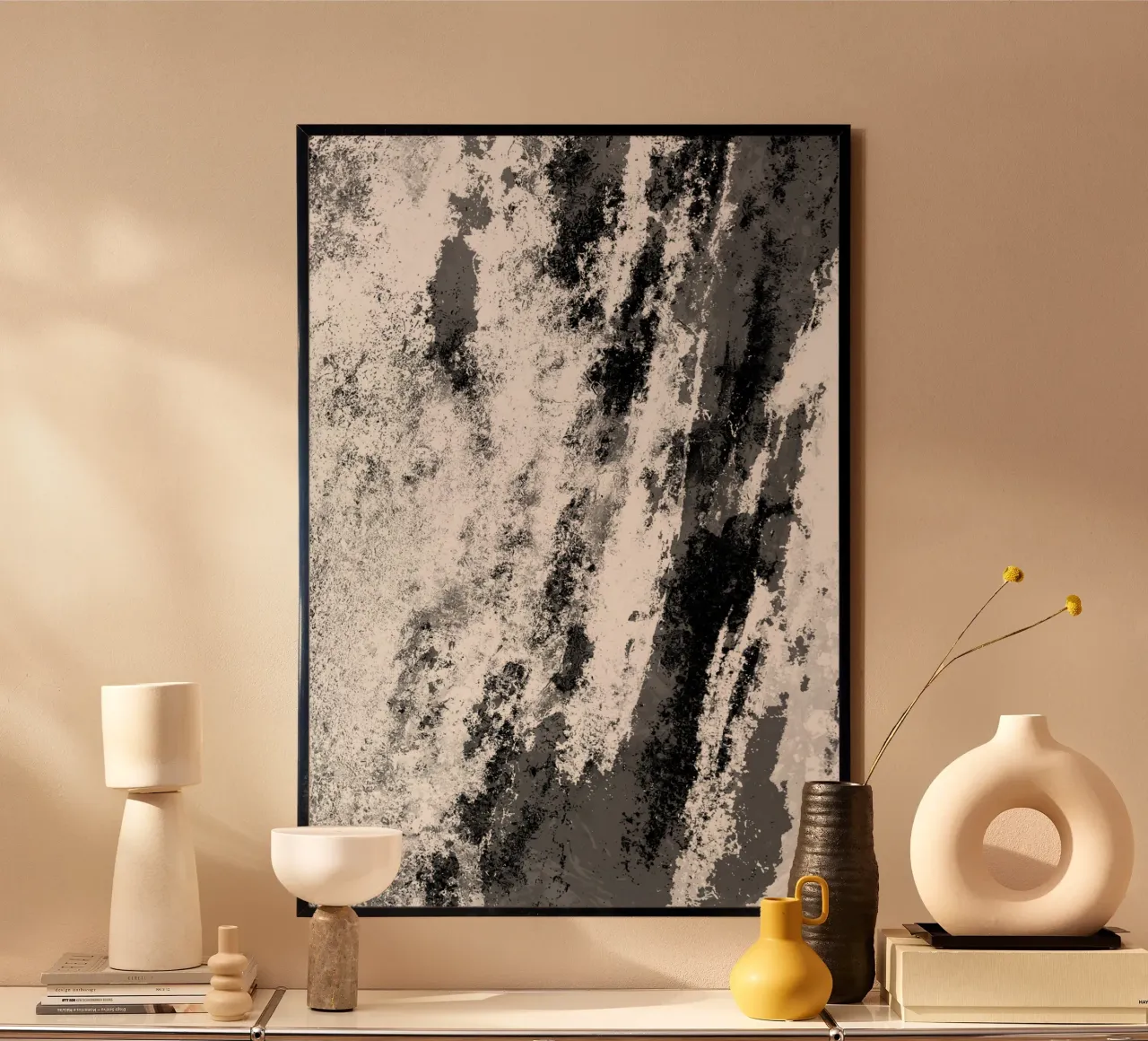 Perseveranza in bianco e nero poster da SilverPegasus