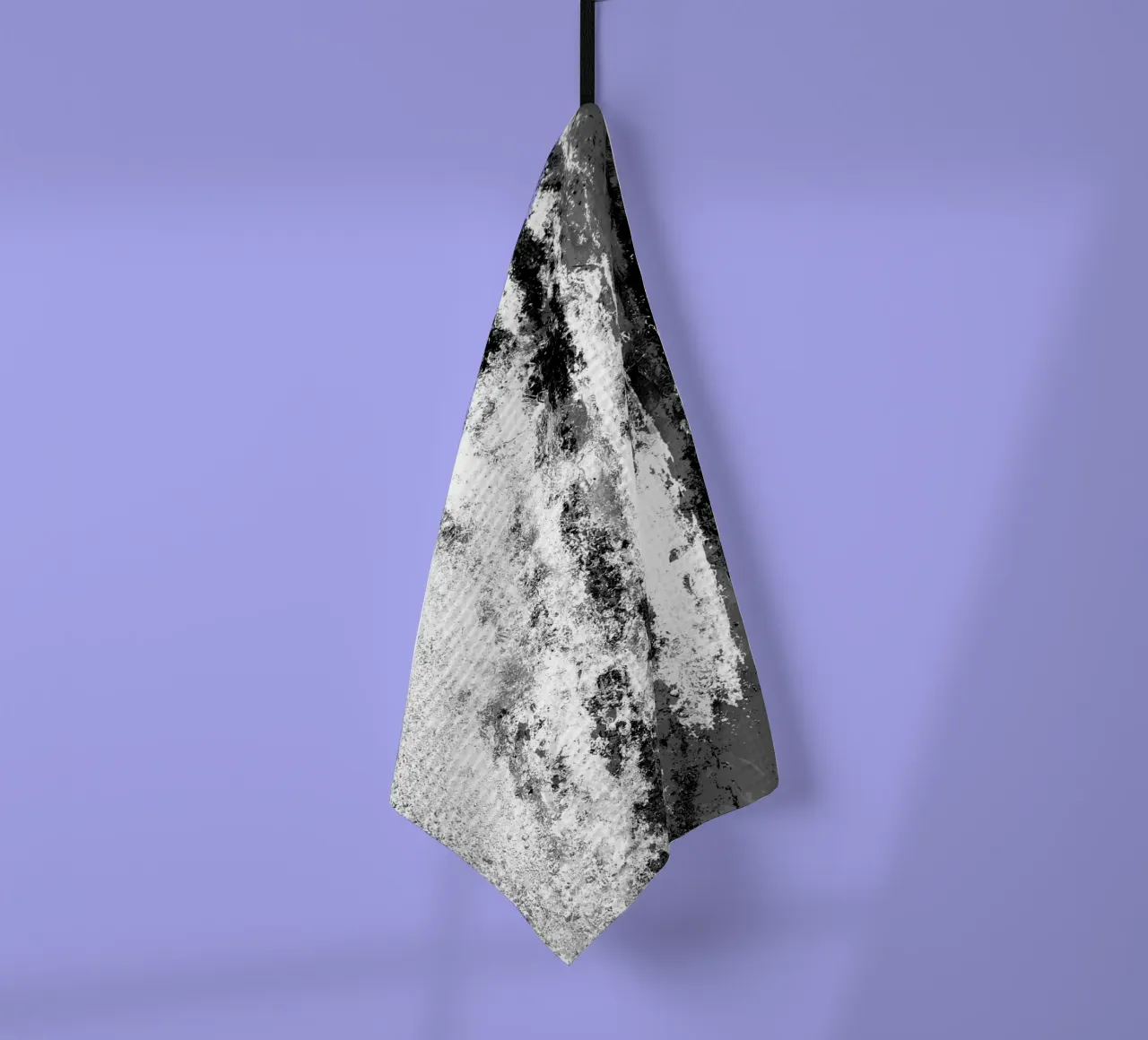 Perseveranza in bianco e nero canovaccio da cucina da SilverPegasus
