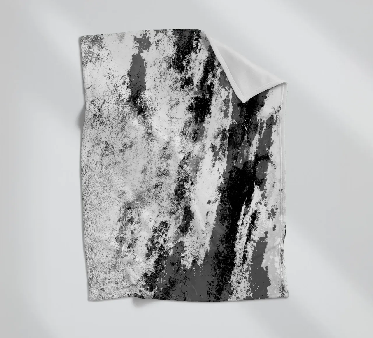 Perseveranza in bianco e nero coperta in pile da SilverPegasus