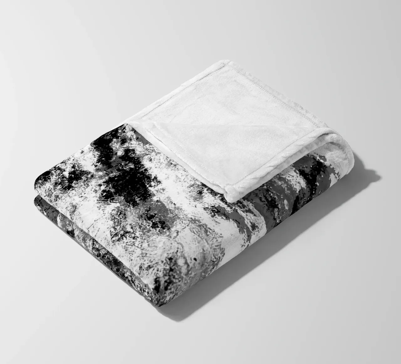 Perseveranza in bianco e nero coperta in pile da SilverPegasus