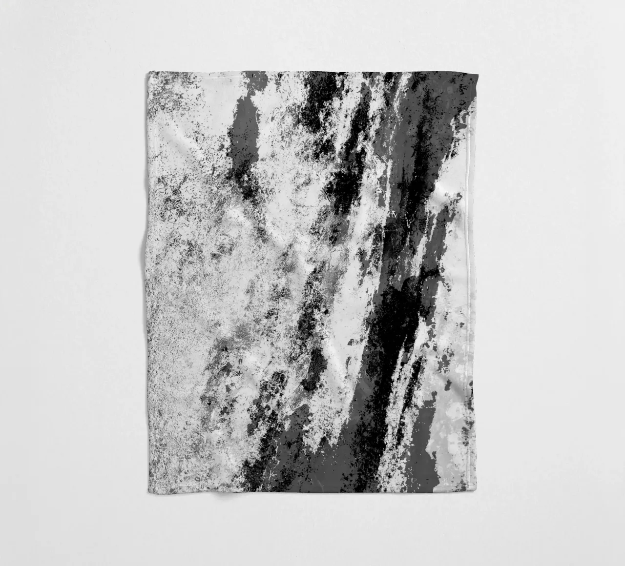 Perseveranza in bianco e nero coperta in pile da SilverPegasus