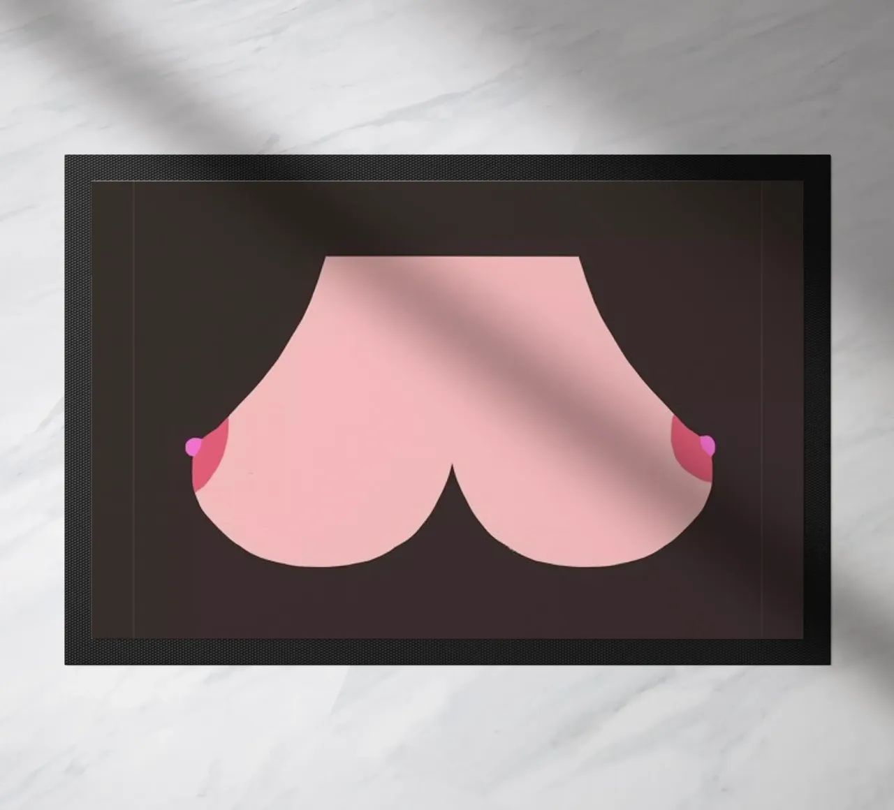 Boobs 8 doormat by Maren Gross