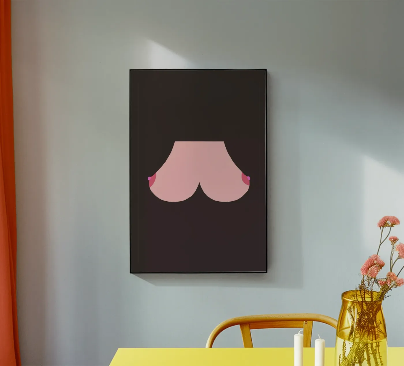 Boobs 8 plexiglas de Maren Gross