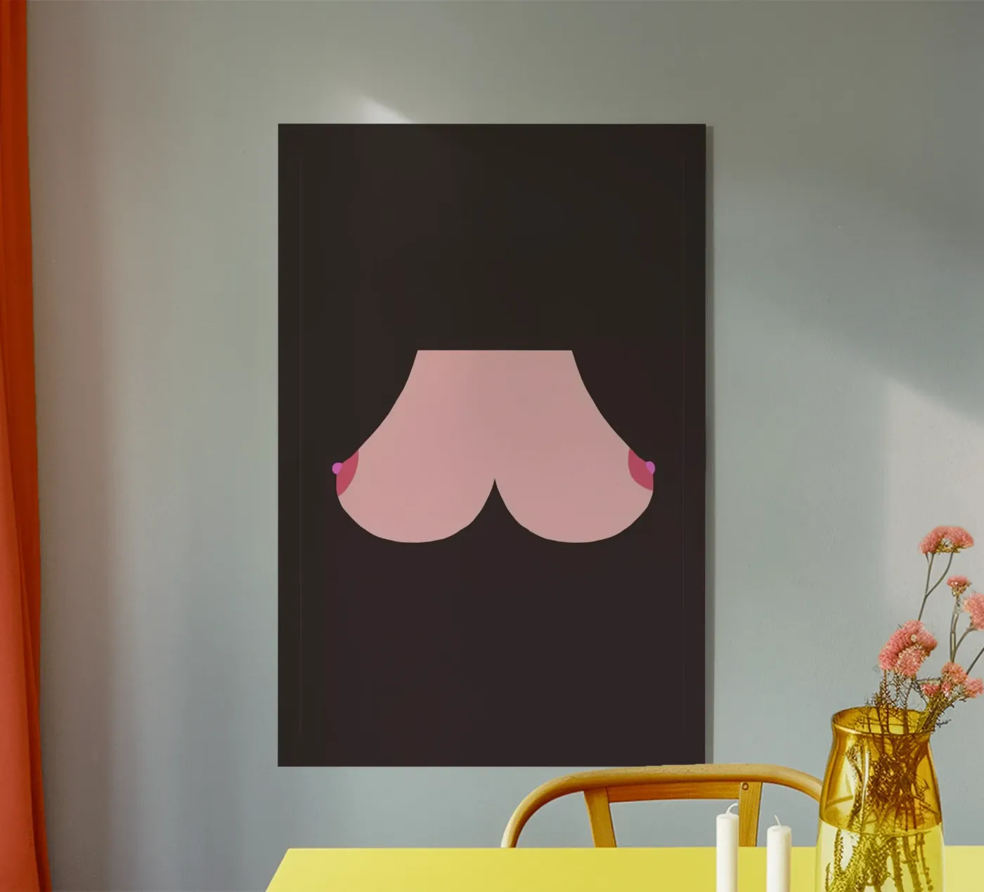 Boobs 8 plexiglas de Maren Gross