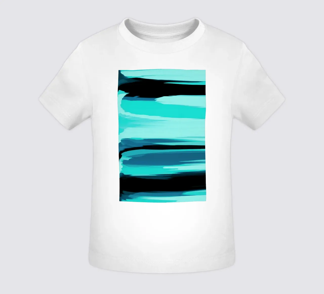 Soft Determination Aquamarine baby t-shirt by SilverPegasus