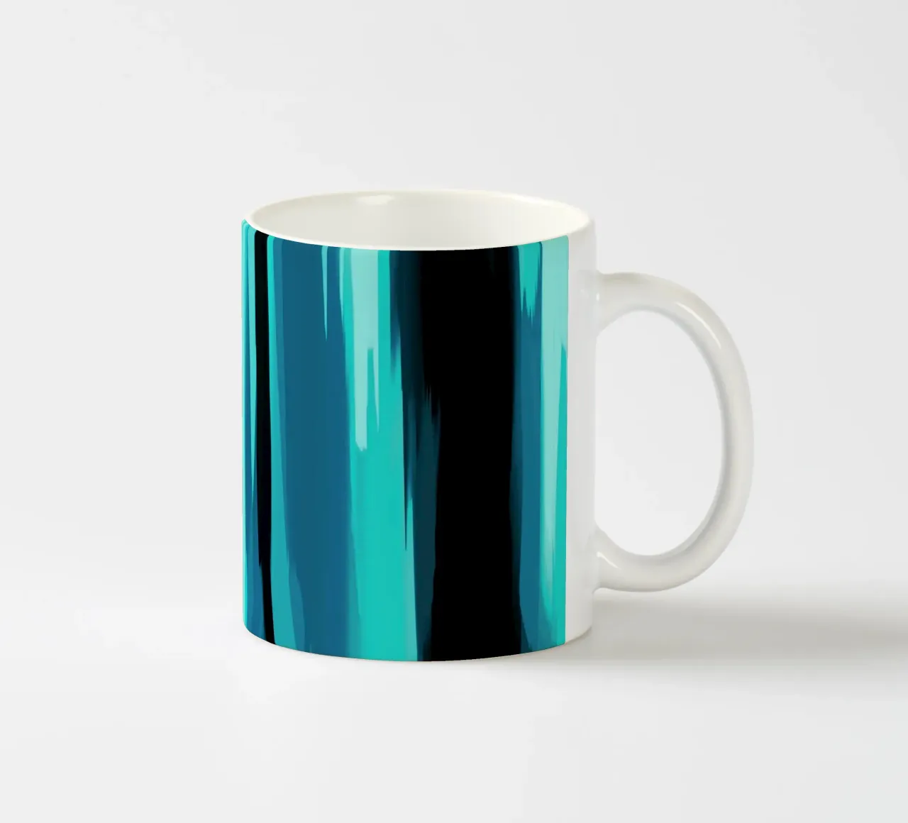 Determinazione morbida Acquamarina tazza in ceramica da SilverPegasus