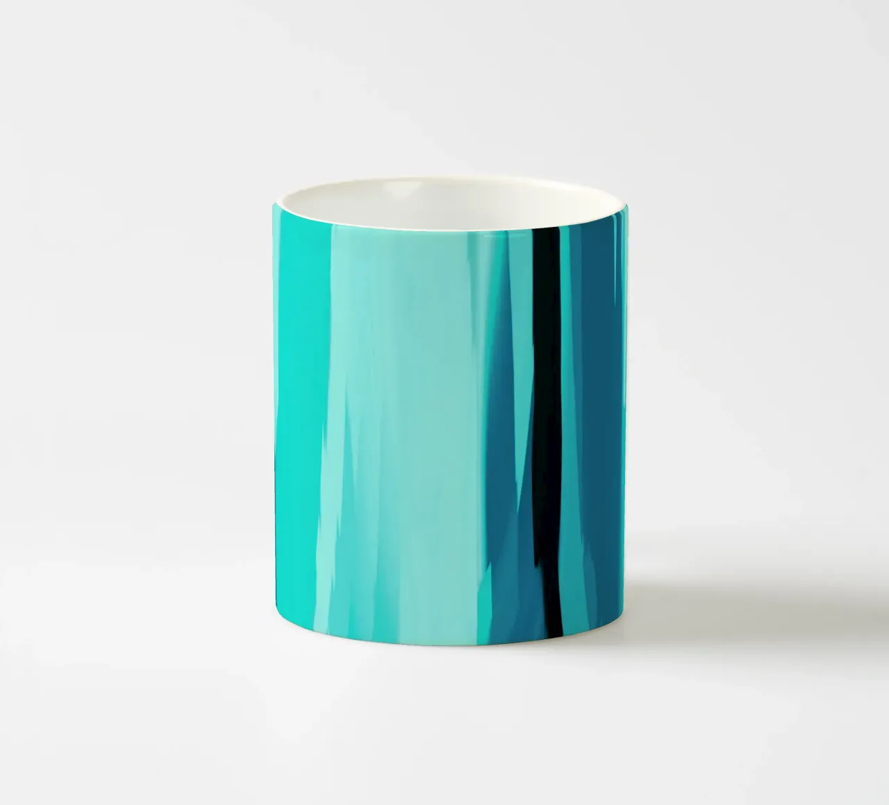 Determinazione morbida Acquamarina tazza in ceramica da SilverPegasus