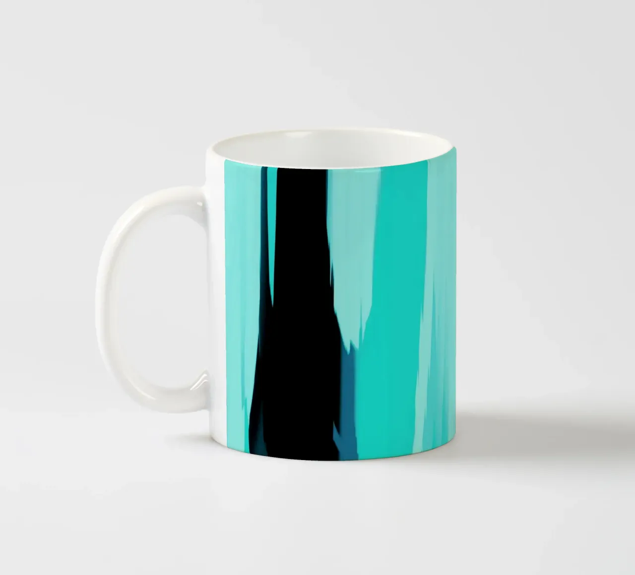 Determinazione morbida Acquamarina tazza in ceramica da SilverPegasus