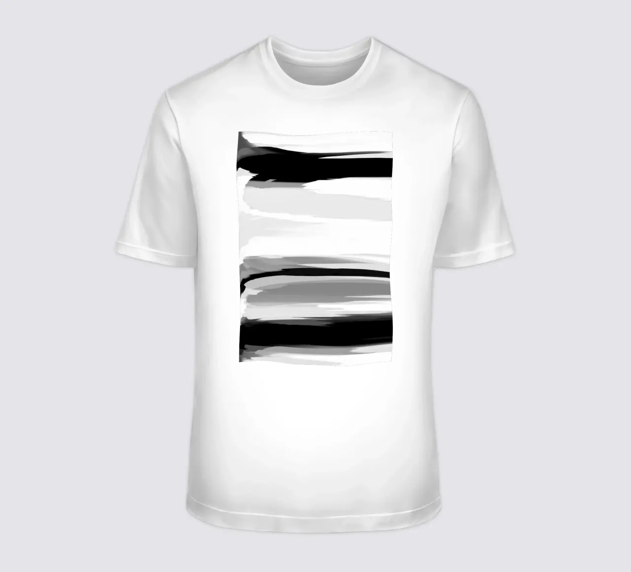 Determinazione morbida Bianco e nero t-shirt da SilverPegasus