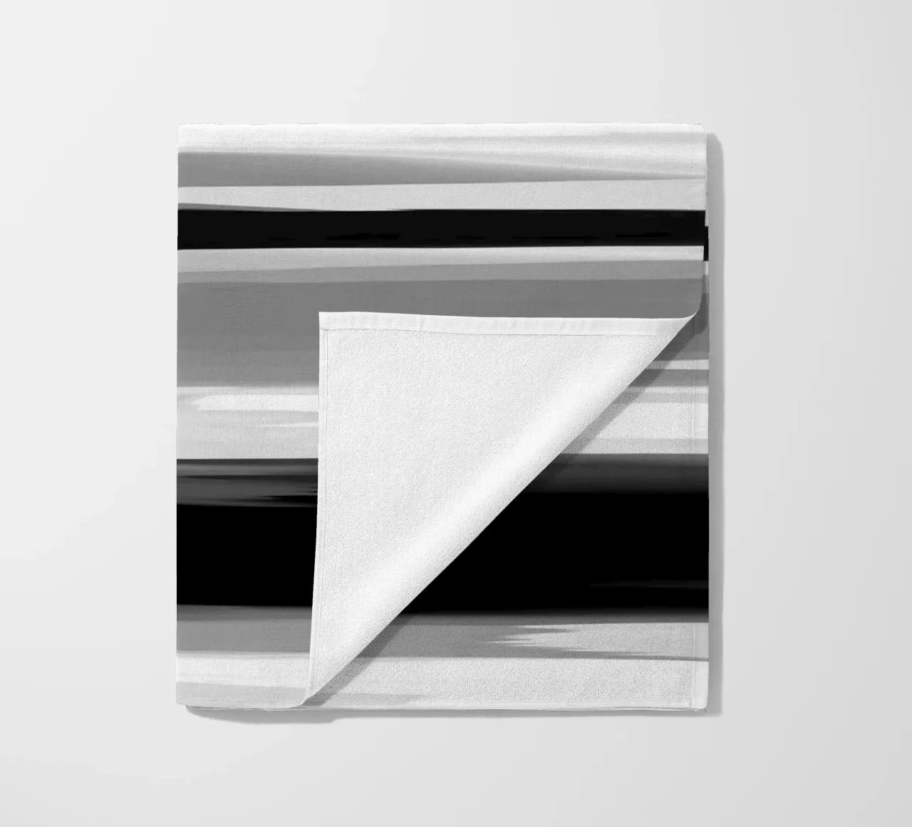 Determinazione morbida Bianco e nero telo mare da SilverPegasus