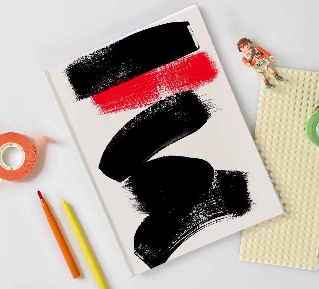 Freedom II notebook by Rose Beck Art