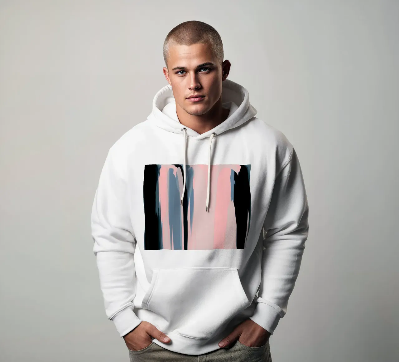 Determinazione morbida Pesca felpa con cappuccio da SilverPegasus