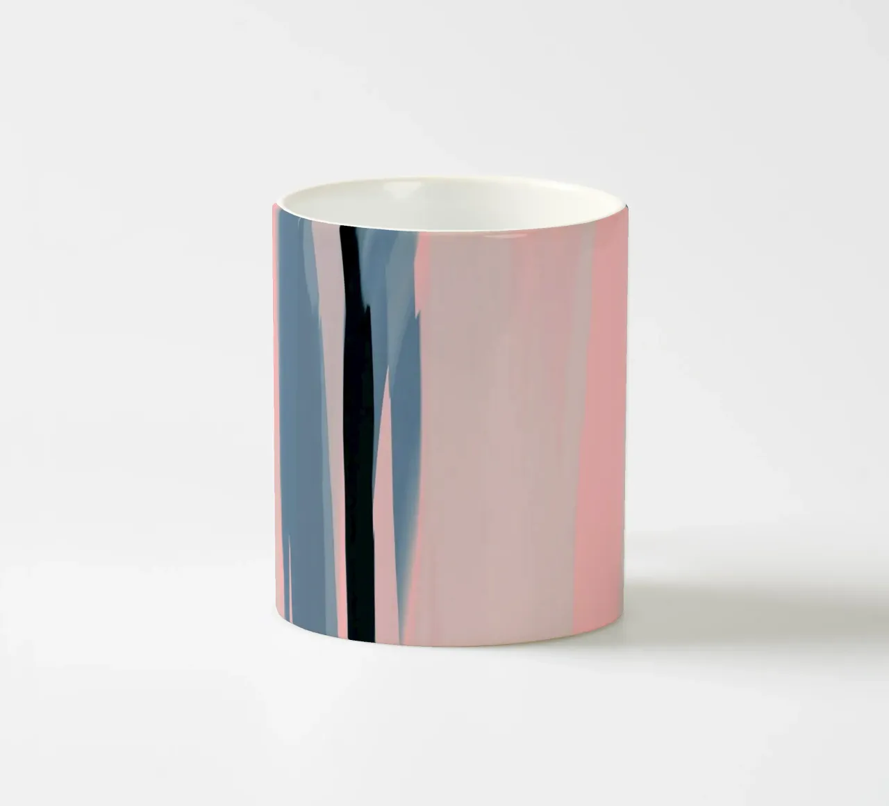 Soft Determination Peach ceramic mug by SilverPegasus