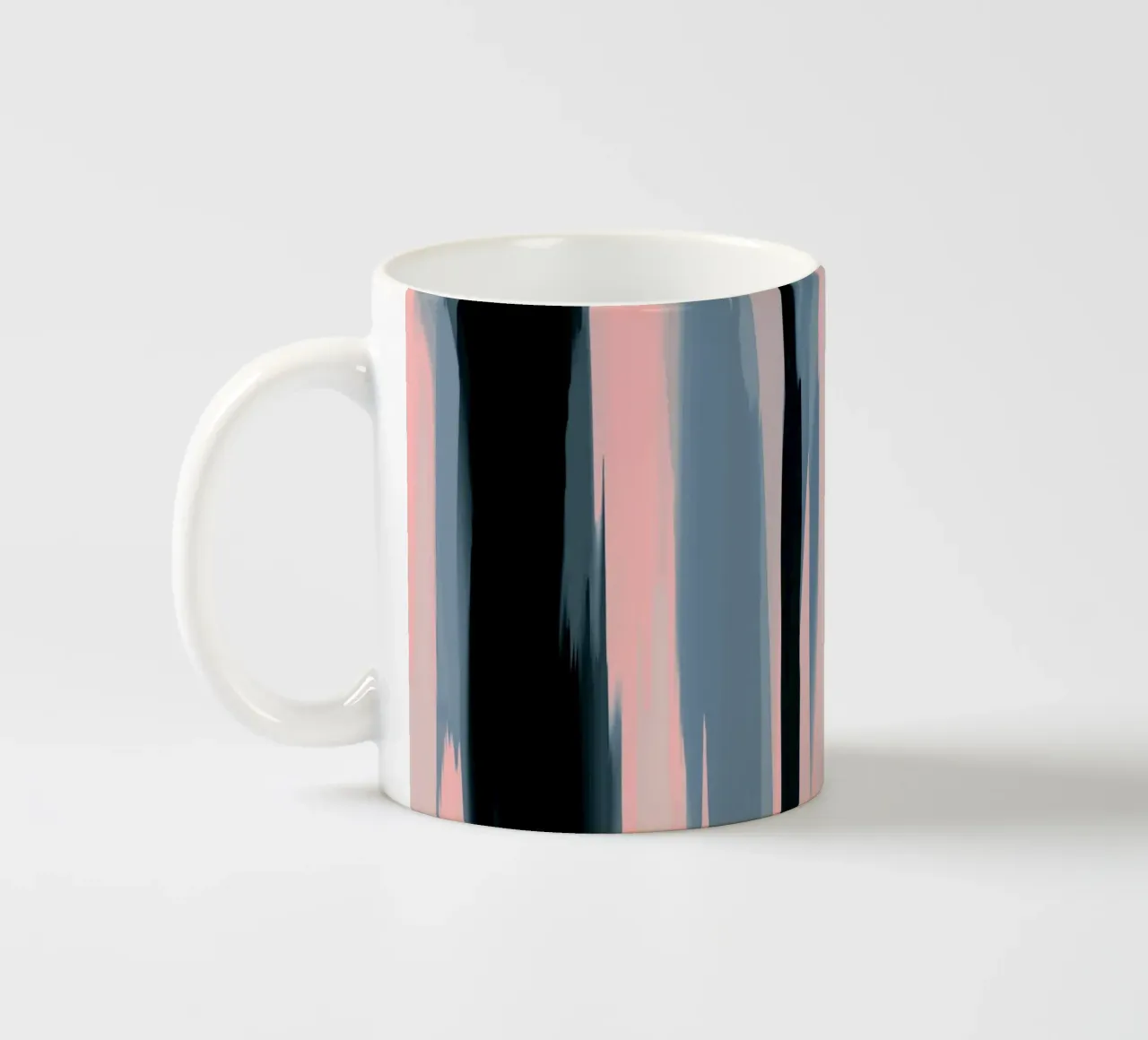 Soft Determination Peach ceramic mug by SilverPegasus