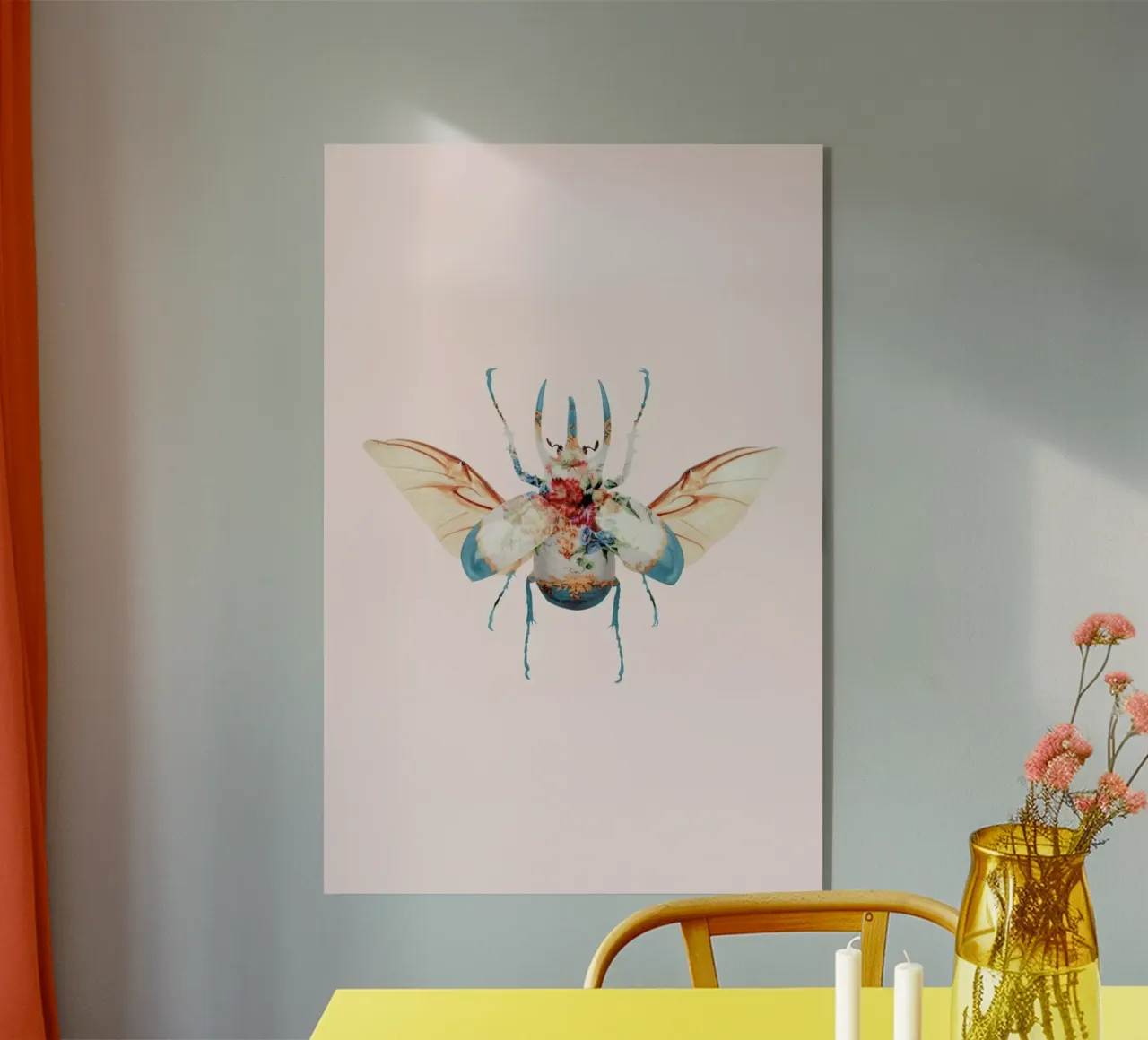 Vintage Beetle plexiglass da Jonas Loose