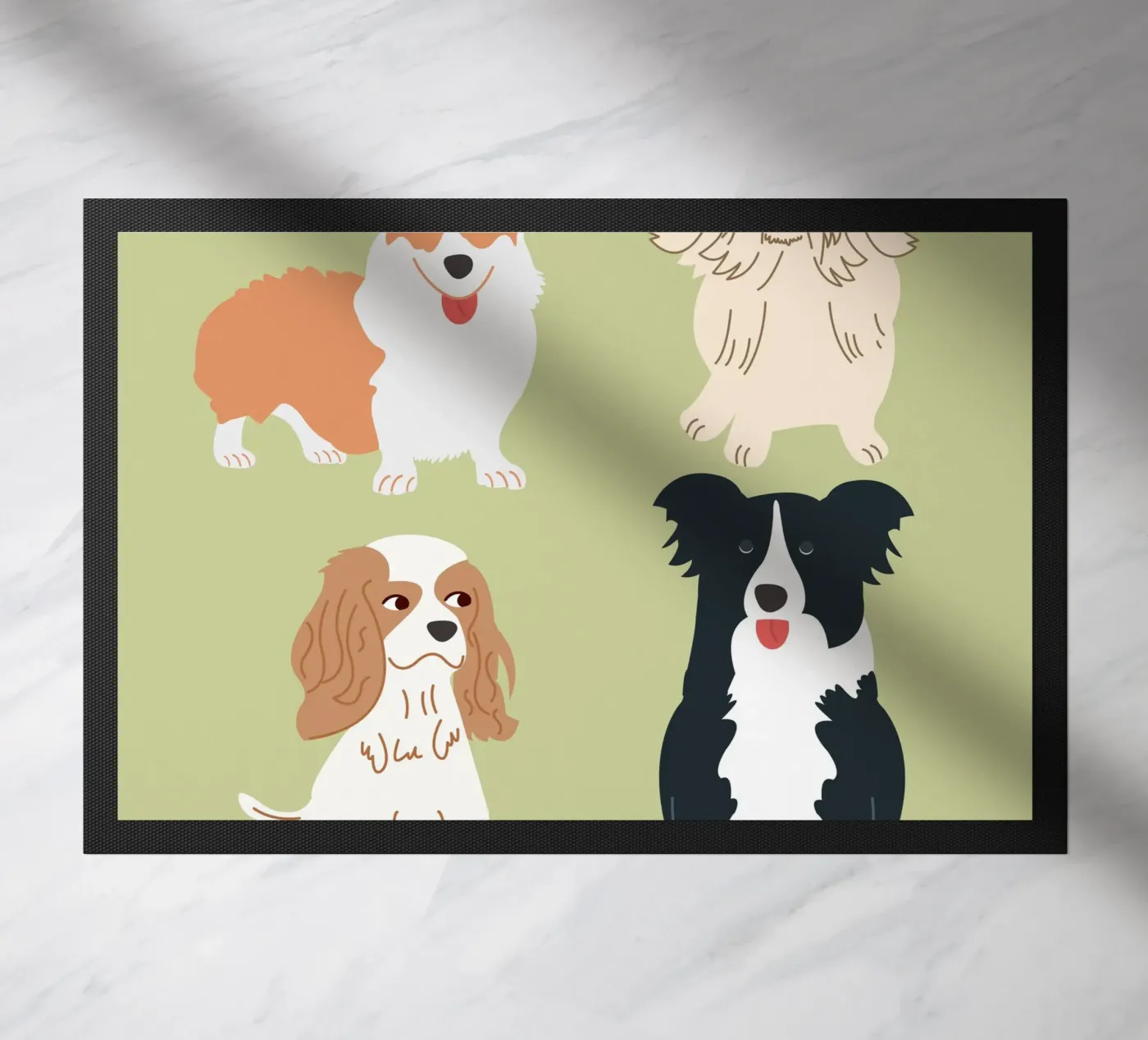Dog lover doormat by Dharma