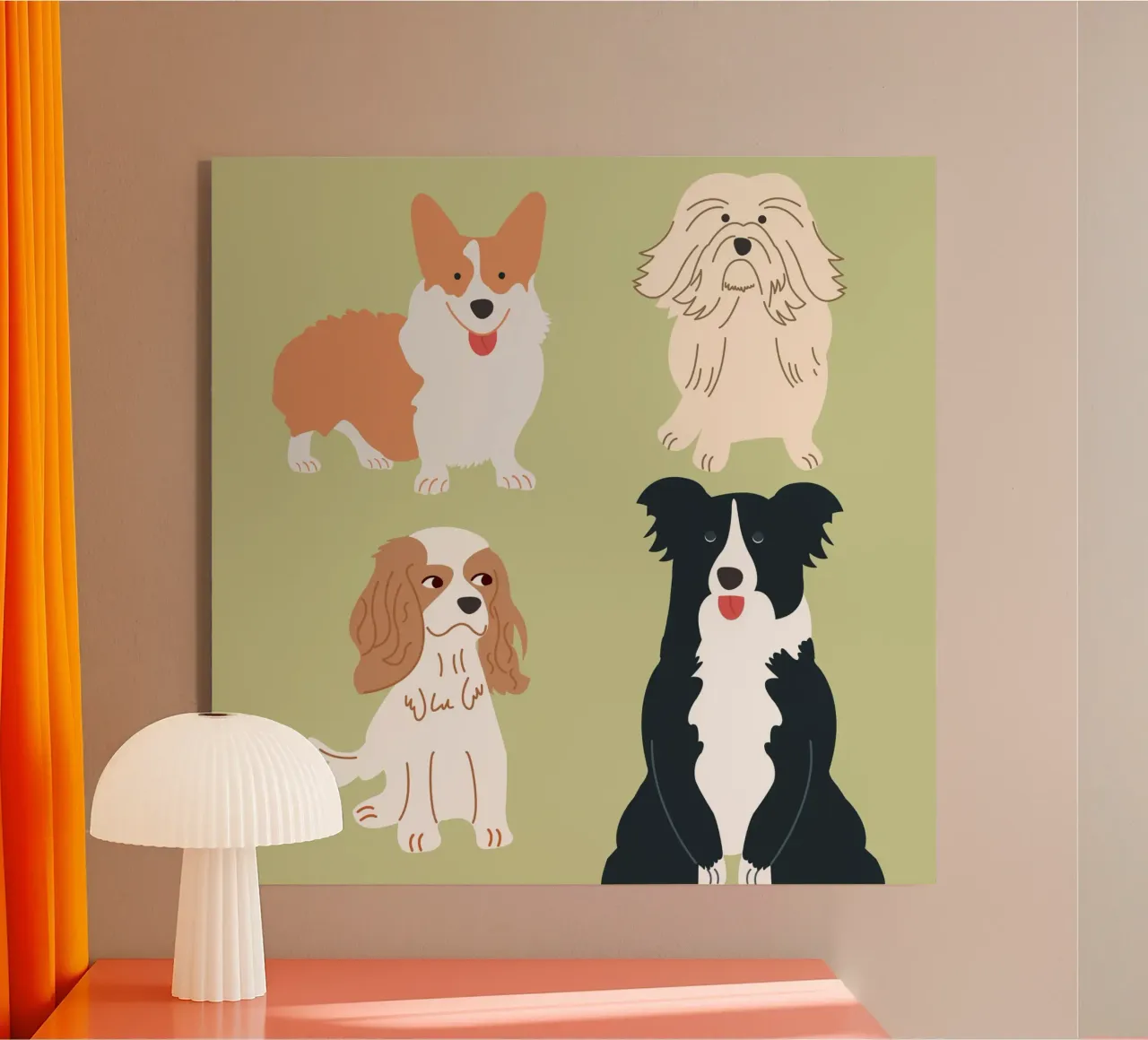 Dog lover plexiglass da Dharma