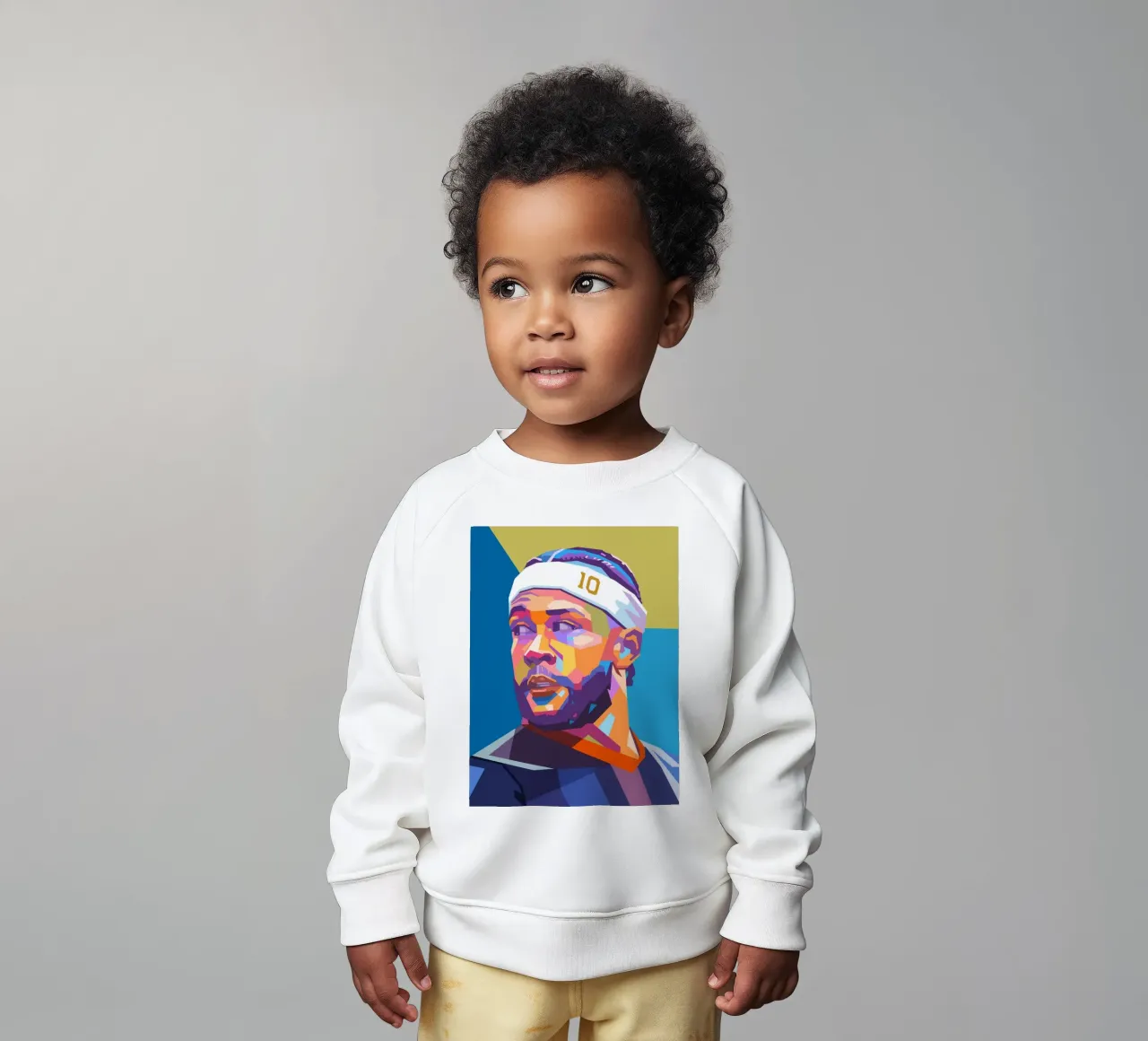Memphis Depay pop art felpa neonato da Hantamrata