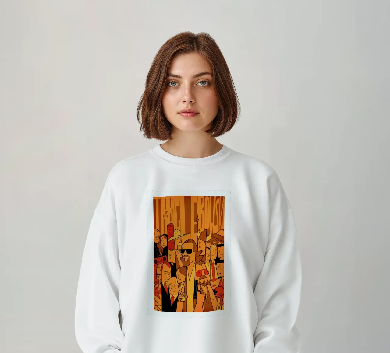 The Dude sweatshirt by Ale Giorgini