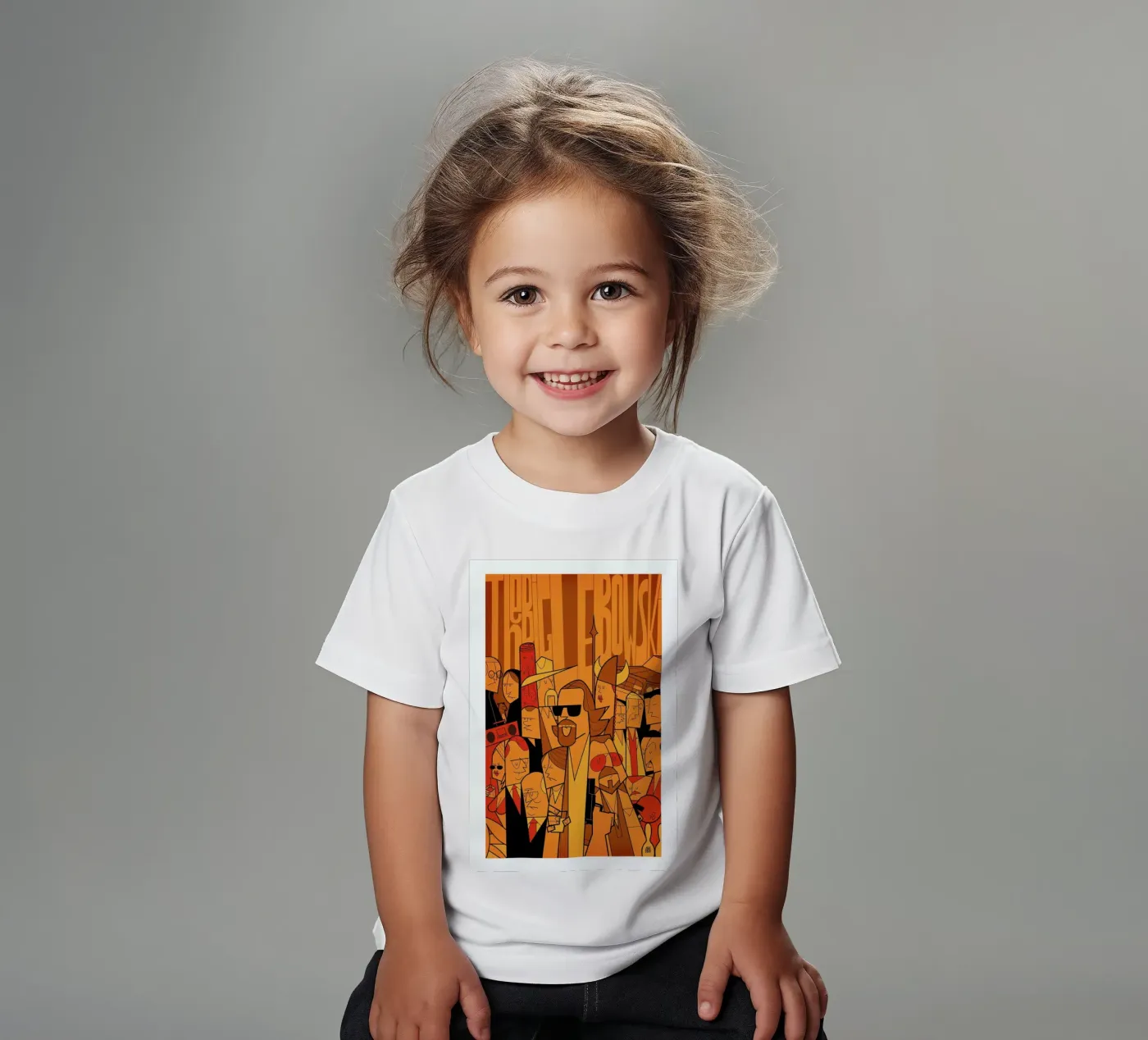 The Dude t-shirt bambini da Ale Giorgini