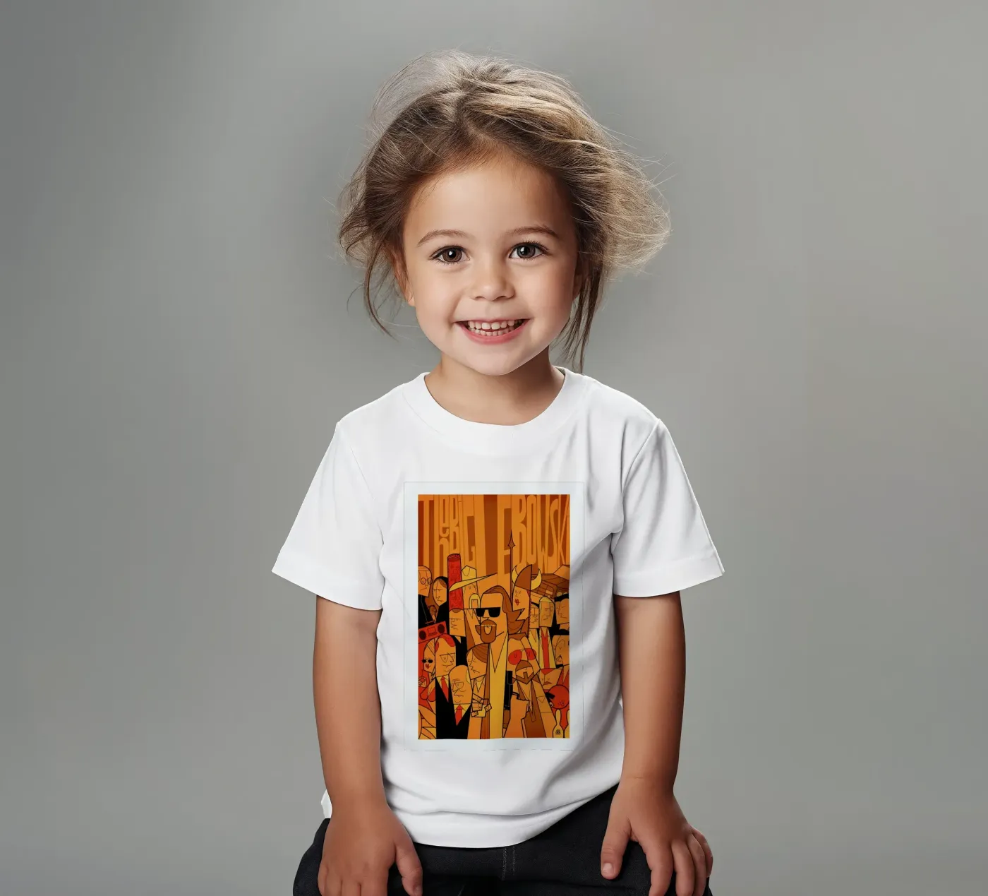 The Dude t-shirt bambini da Ale Giorgini