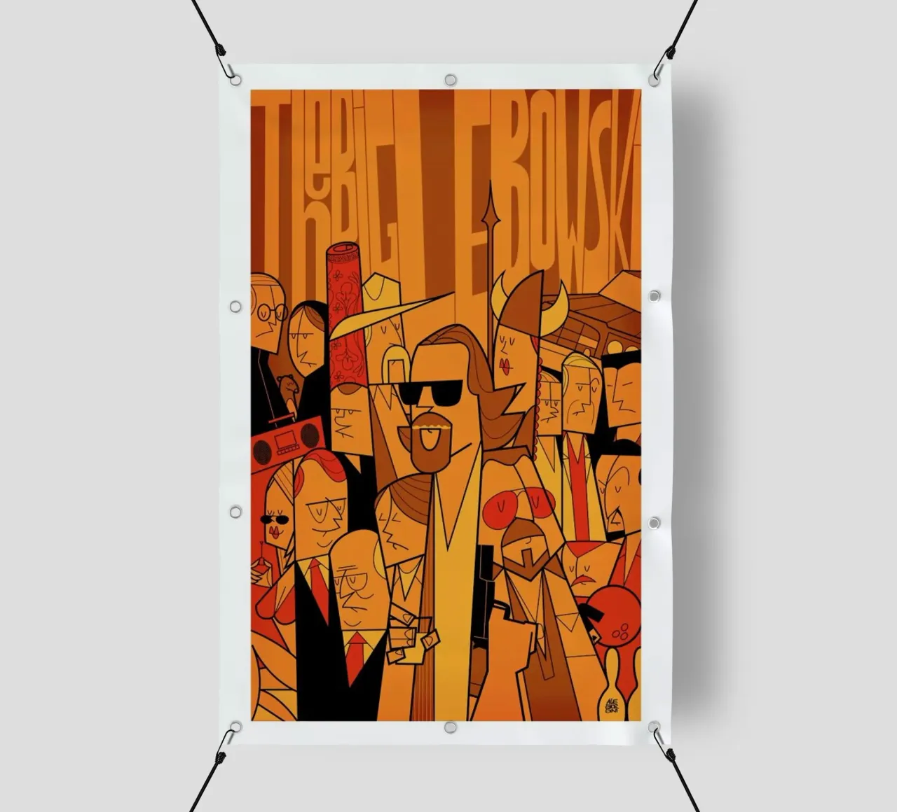 The Dude telo in pvc da Ale Giorgini