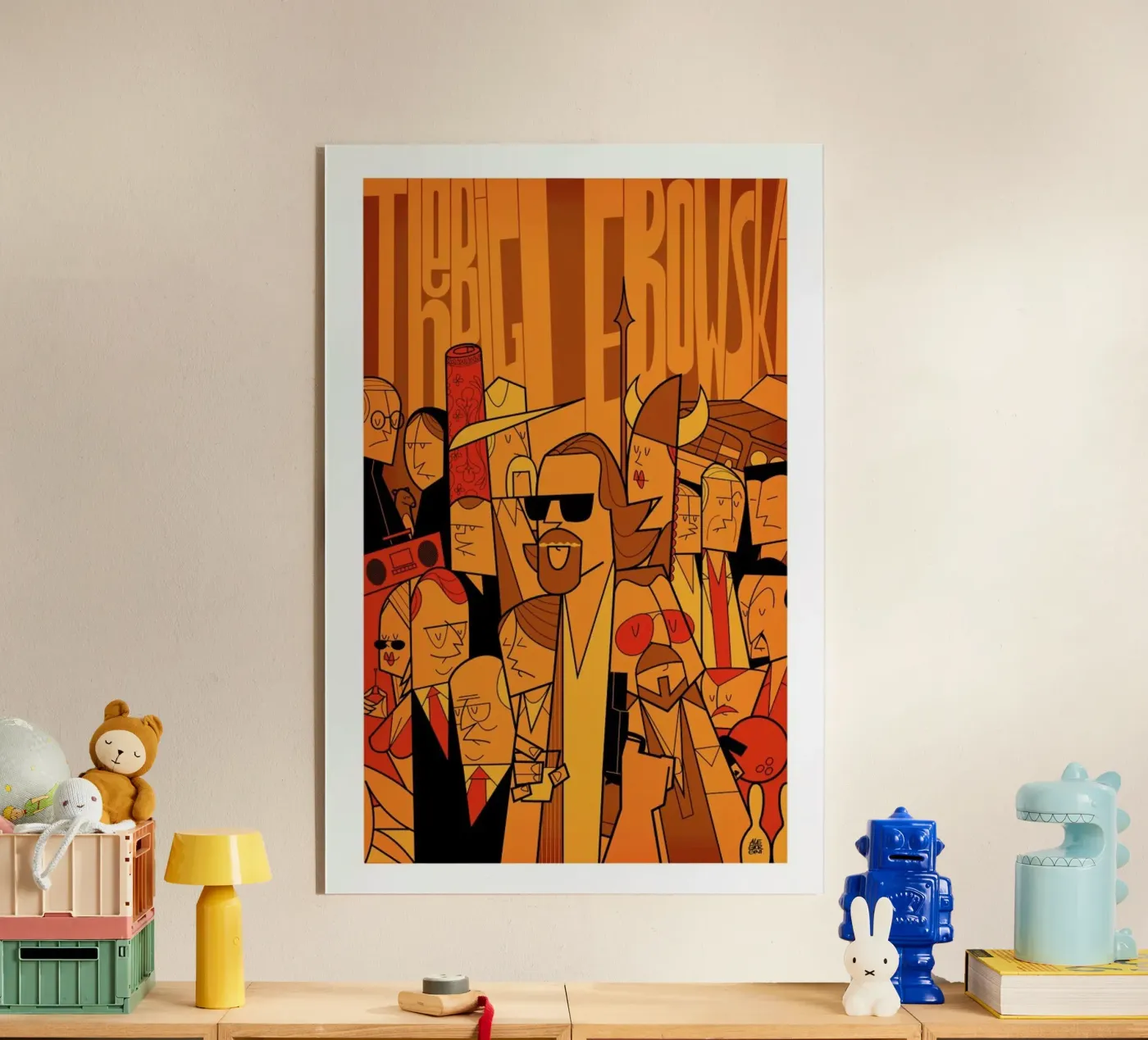 The Dude plexiglass da Ale Giorgini