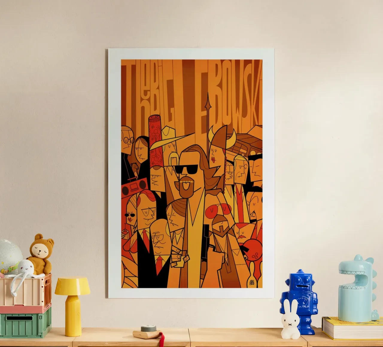 The Dude plexiglass da Ale Giorgini