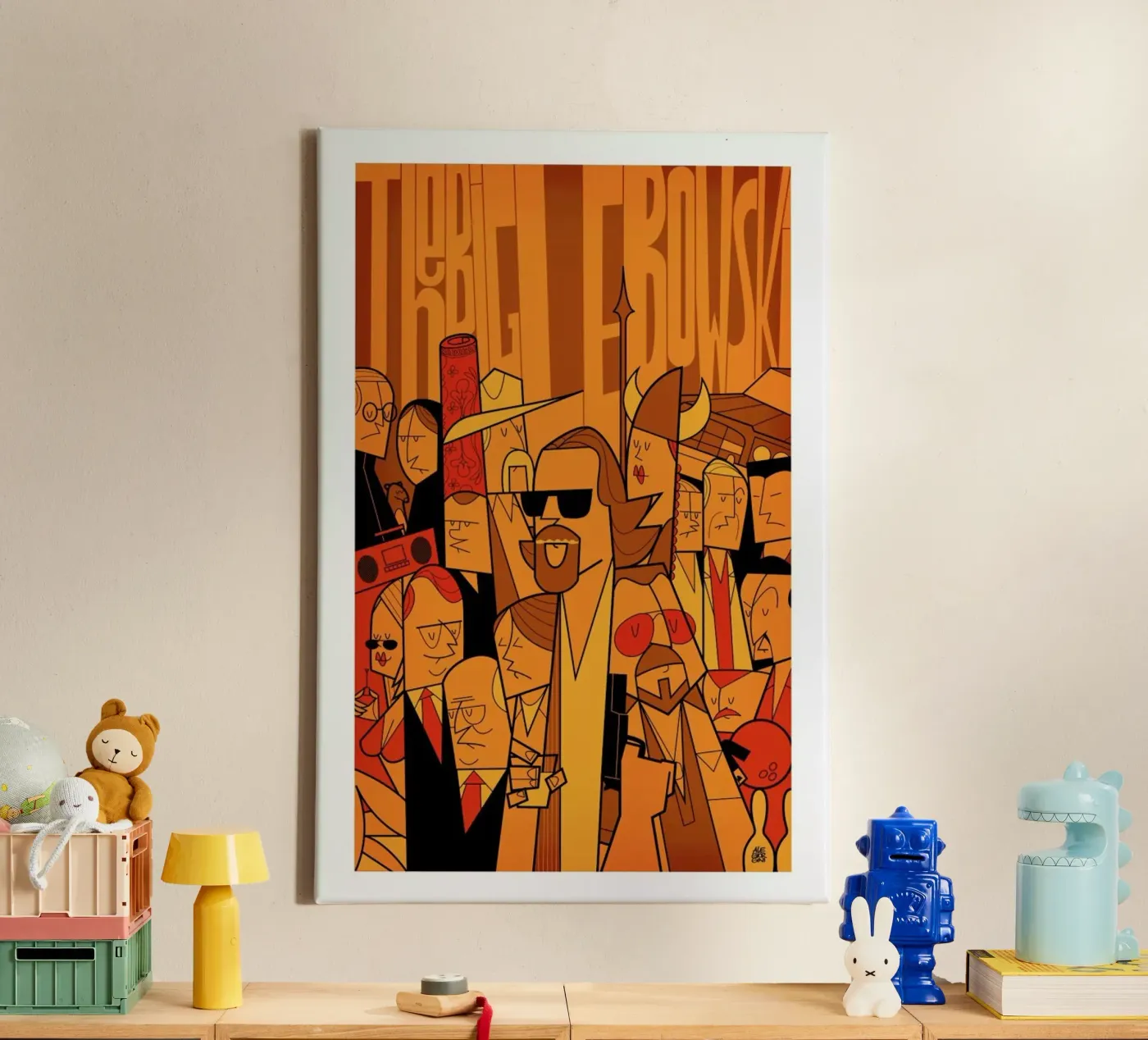 The Dude tela da Ale Giorgini