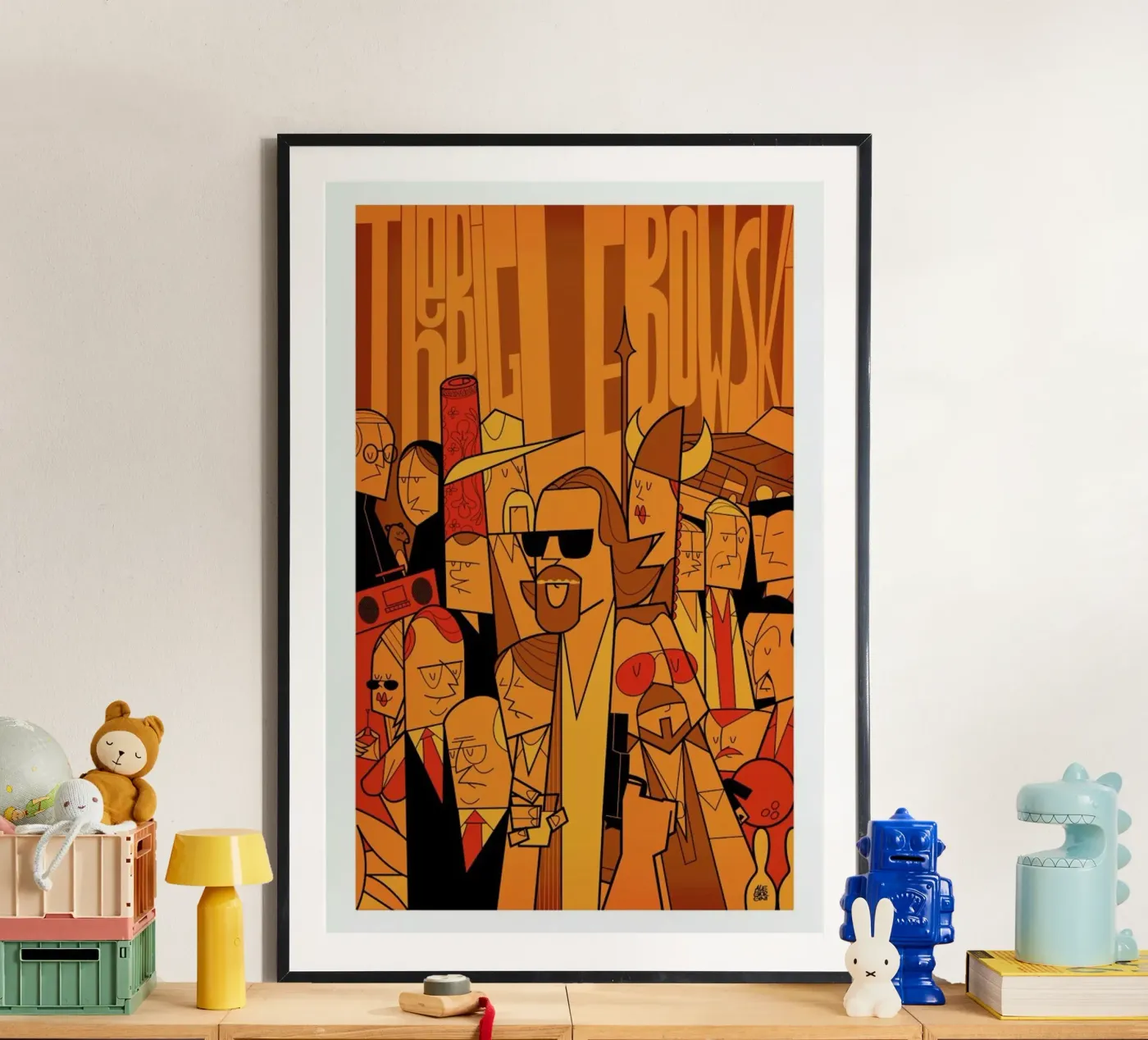 The Dude poster da Ale Giorgini