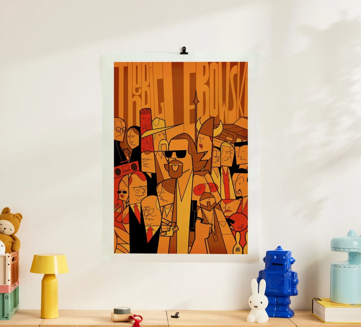 The Dude poster da Ale Giorgini