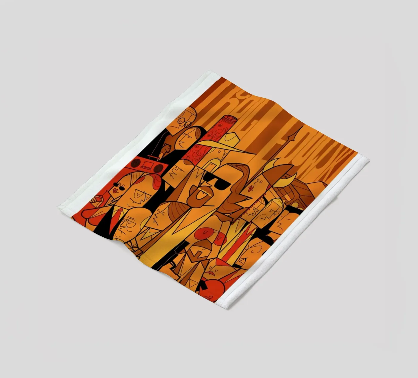 The Dude Fleecedecke von Ale Giorgini