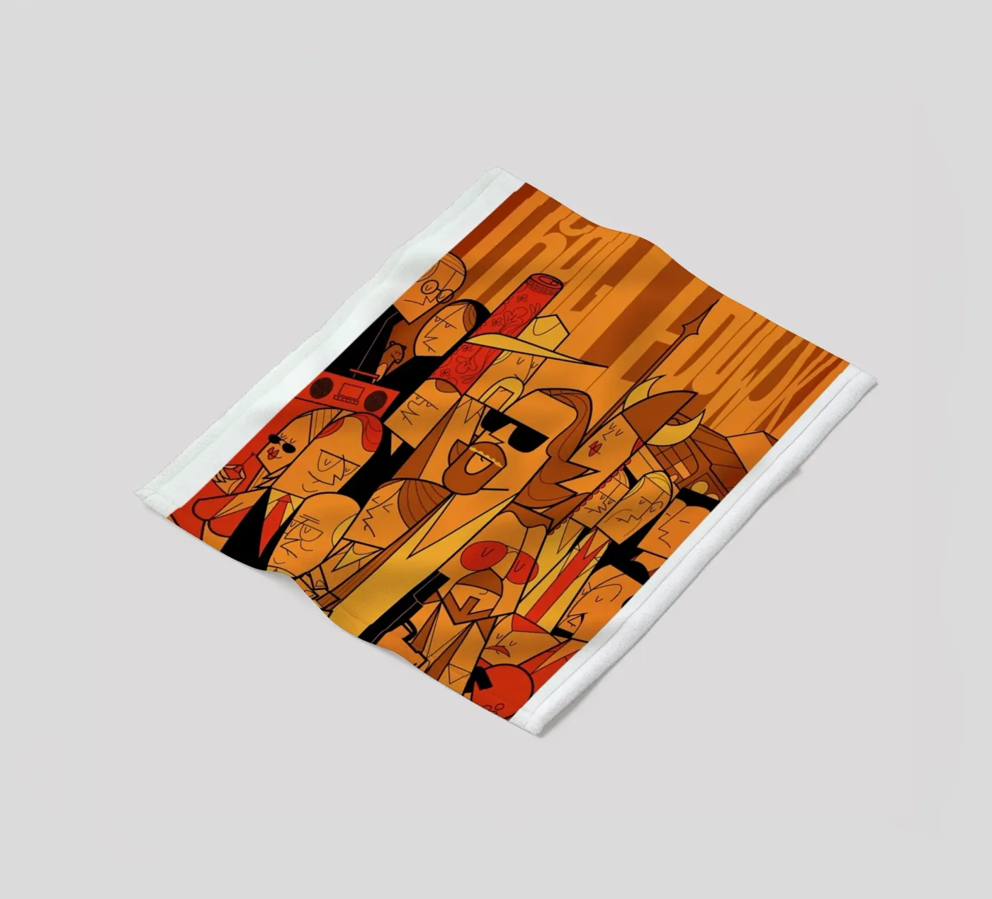 The Dude Fleecedecke von Ale Giorgini