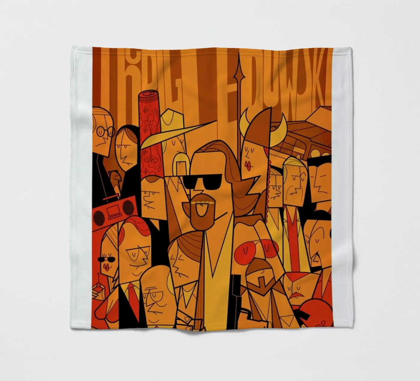 The Dude Fleecedecke von Ale Giorgini